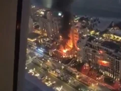 Дрон удри во зграда во Дубаи: луѓе испратија фотографии до семејствата па беа уапсени