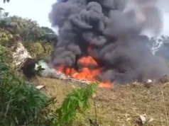 (Видео) Авион со војници се урна во Колумбија: најмалку 66 мртви