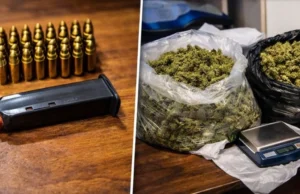 Претреси во Струга, Кичево и Охрид, пронајдени оружје, муниција и марихуана, уапсени четири лица