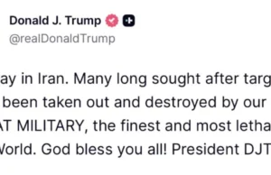 Трамп: Голем ден во Иран