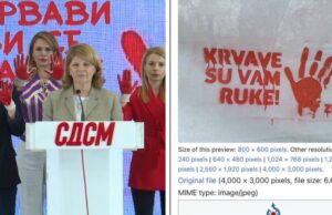 ВМРО-ДПМНЕ: Шукова прави перформанс со копирани кампањи и ја користи трагедијата за внимание