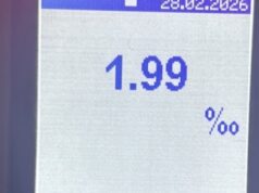 Возач фатен со 1,99 промили алкохол во крвта и активна забрана за управување возило