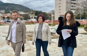 Просторот пред салата „Расадник“ добива нов, урбан лик