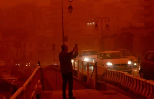 (Видео) Апокалиптични сцени од Крит: денот се претвори во ноќ, бурата создаде големи проблеми