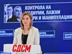 Кузеска: Потврда за Орбан, пријателот на Мицкоски е скриена рака на Русија во ЕУ