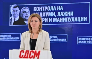 Кузеска: Потврда за Орбан, пријателот на Мицкоски е скриена рака на Русија во ЕУ