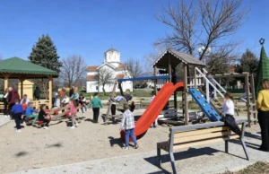 Министерство за локална самоуправа: Чешиново-Облешево доби нов, модерен простор за рекреација на најмладите