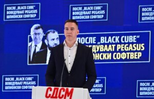 (Видео) Огњеновиќ: Мицкоски и Тошковски воведуваат шпионски софтвер Pegasus