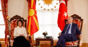 Сиљановска-Давкова со турскиот претседател Ердоган: Турција секогаш била наш близок пријател