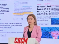 (Видео) Кузеска: Мицкоски ја ангажира израелската „Black Cube“ – фабриката на Орбан за валкани афери