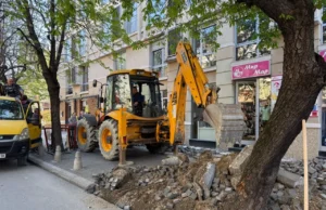 Почна реконструкцијата на улица „Ленинова“, воведен привремен режим на сообраќај