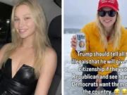 МАГА инфлуенсерката со милиони следбеници не постои – зад неа стои студент од Индија