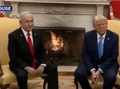 „Го вовлече Трамп во конфликт со Иран“: Харис со остра критика до Нетанјаху