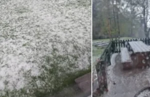 Невреме со град и силен ветер ја зафати Словенија