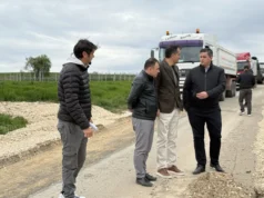 Општина Илинден започна со реконструкција на локалниот пат Мршевци-Дељадровци