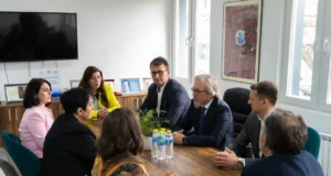 Лимани ги посети дневните центри „Во Мојот Свет“ и „Блу Пазл“