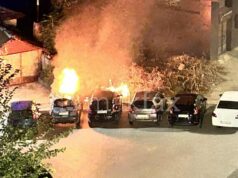 МВР со детали за пожарот во Карпош, пеплосани се две возила