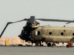 Објавени фотографии од американски хеликоптер погоден од Иран во Кувајт