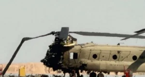 Објавени фотографии од американски хеликоптер погоден од Иран во Кувајт