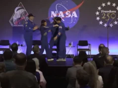 (Видео) Екипажот на „Артемис 2“ во Хјустон дочекан со овации