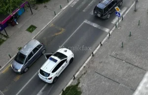 Џип удри жена на пешачки премин кај ТЦ „Зебра“ во Скопје, пренесена е во болница