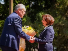 (Фото) Сиљановска-Давкова со највисоки државни и воени почести го пречека швајцарскиот претседател Пармелан