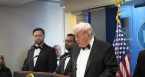 Видео од моментот на пукањето на вечерата во Белата куќа, застрелан таен агент