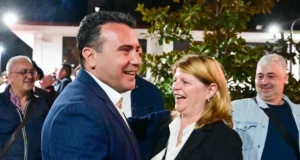 „Еуфоричниот пречек на СДС кон Заев на роденденот на партијата, покажува дека немаат намера да се променат“, велат од ВМРО-ДПМНЕ