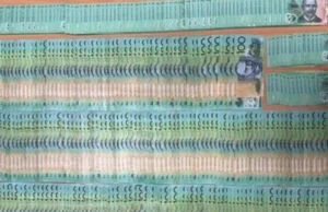 (Фото) Заплена на скопскиот аеродром: Царинските службеници пронајдоа 68 илјади австралиски долари при контрола на сопружници