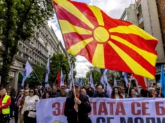 „За плата се бориме, не се молиме“ – протест на Сојузот на синдикатите на Македонија