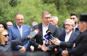 Мицкоски: Повеќе од една милијарда е инвестирано во автопатот Кичево-Охрид, очекувам да биде завршен следната година