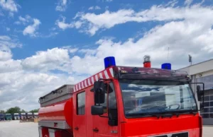 Противпожарната бригада од Скопје доби ново возило како донација