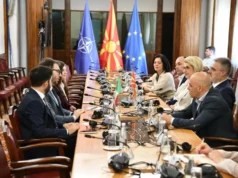 Средба на Пратеничката група за соработка со Италија со амбасадорот Палминтери