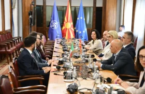 Средба на Пратеничката група за соработка со Италија со амбасадорот Палминтери
