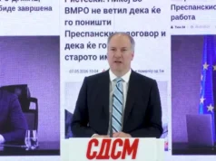 (Видео) Како Мицкоски клечеше и лажеше дека ќе го поништи Преспанскиот договор, така лаже и сега, вели Жерновски
