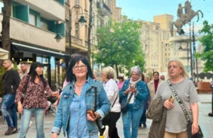 (Фото) Герасимовски: Го вративме шармот на старо Скопје, со корзо и игранка ги сплотивме центарци во незаборавна вечер