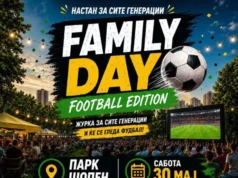„Family Day – Football Edition“ во Кисела Вода, спорт и музика во паркот „Шопен“