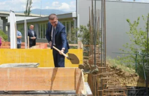 Започна доградбата на ООУ „Јоаким Крчоски“ во Ѓорче Петров, се очекува да заврши за една година