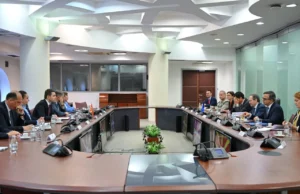 Муцунски со висока делегација од Европската служба за надворешно дејствување во рамки на Партнерството за безбедност и одбрана со ЕУ