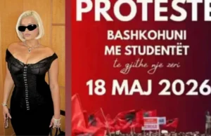 Бебе Реџа со поддршка за протестот на албанските студенти: „Албанскиот јазик е длабоко вкоренет во нашиот идентитет“
