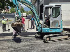 Реконструкцијата на кракот на булеварот „Трета македонска бригада“ кај Метро влезе во завршна фаза