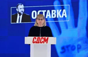 (Видео) „За Мицкоски тепање жена е ‘мал престап’ – срамна заштита на насилството врз жените и на Тошковски“, вели Ангелковска