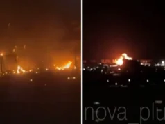(Видео) Голем украински напад: eксплозии на длабочина од 1200 километри во Русија