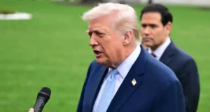 Прес-конференцијата на Трамп во Пекинг одложена поради безбедносен спор