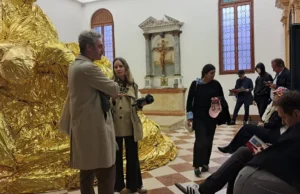 (Фото) Голем интерес за проeктот на Велимир Жерновски во Венеција, денеска се отвора Македонскиот национален павилјон