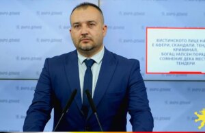 Лефков: Богац уапсен поради сомнение дека местел тендери, вистинското лице на СДС е афери, скандали, тендери и криминал