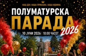 Прва полуматурска парада во Ѓорче Петров – „Еден ден, шест училишта, една гордост“