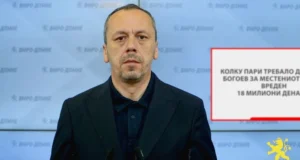 ВМРО-ДПМНЕ: Богоев треба да одговори дали му биле ветени 1,8 милиони денари за тендер во Царина