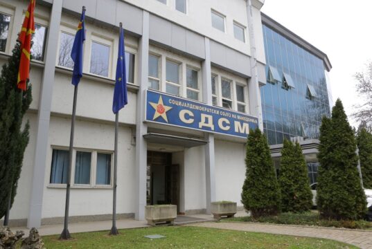 „Мицкоски денес го фали НАТО, а вчера беше против – типичен пример за вмровско лицемерие“, велат од СДСМ