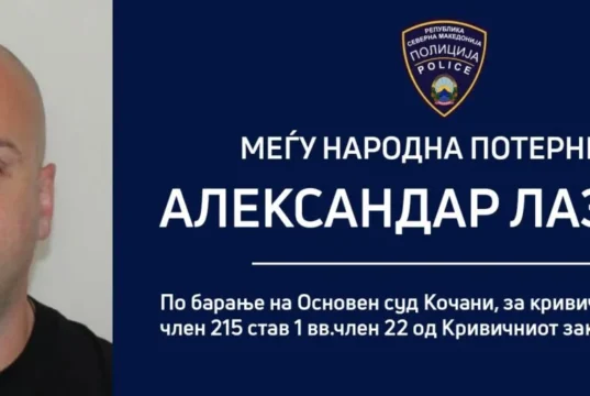 Јанев од Кочани: Бегството од полициска станица е сeриозен инцидент, ова е недозволиво